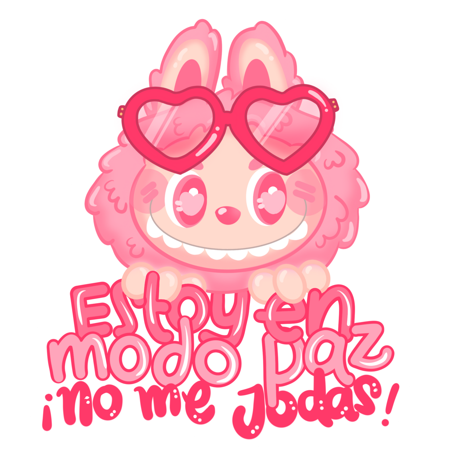 Estoy en Modo Paz (Sticker Laminado)