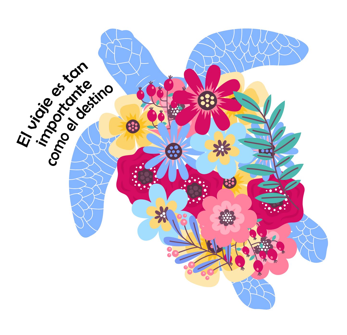 El Viaje (sticker laminado)