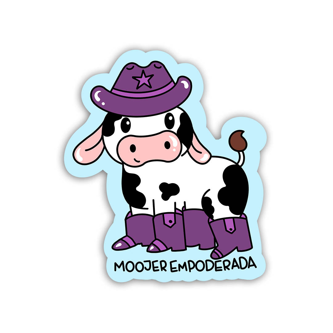 Moojer Empoderada (Sticker Laminado)