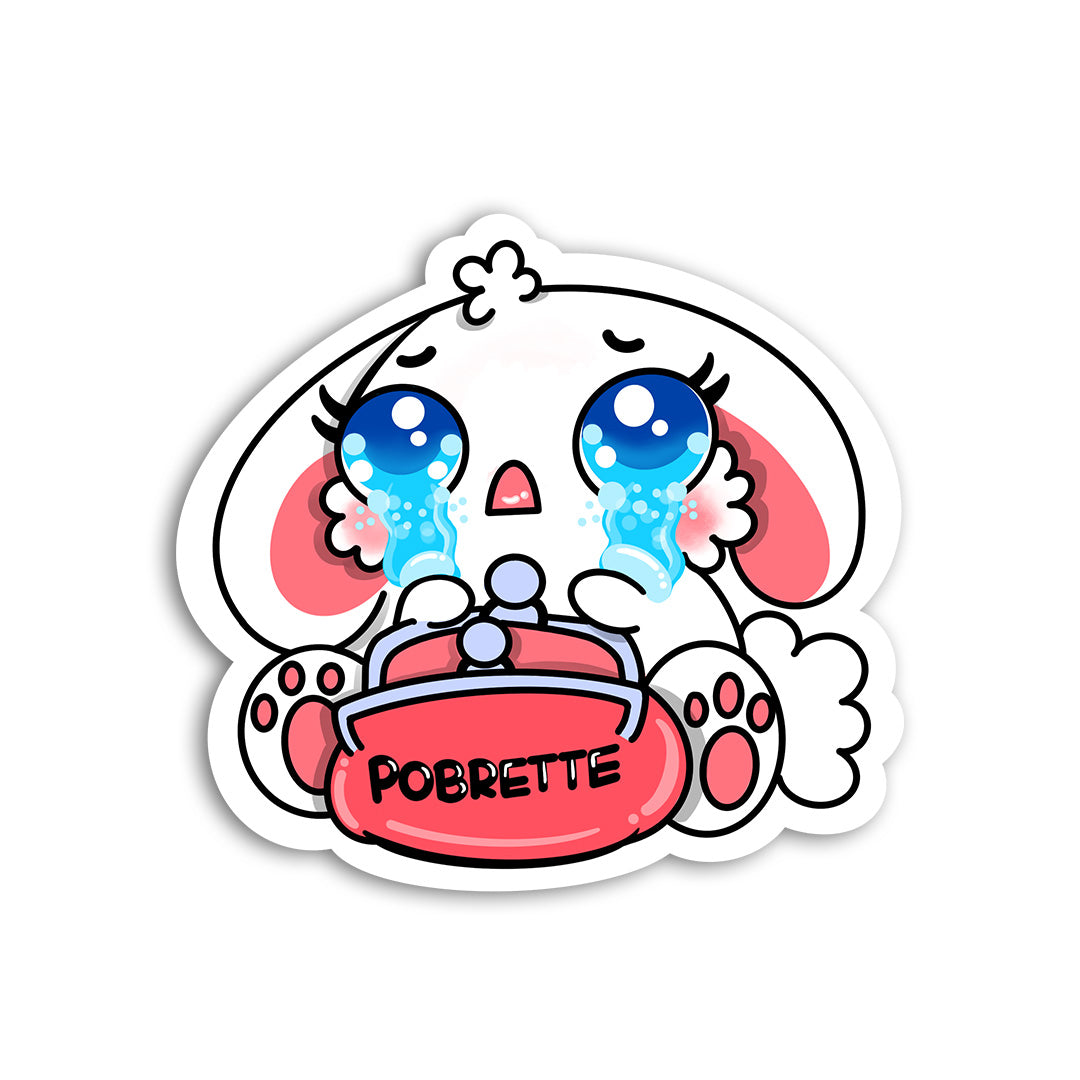 Pobrette (Sticker Laminado)