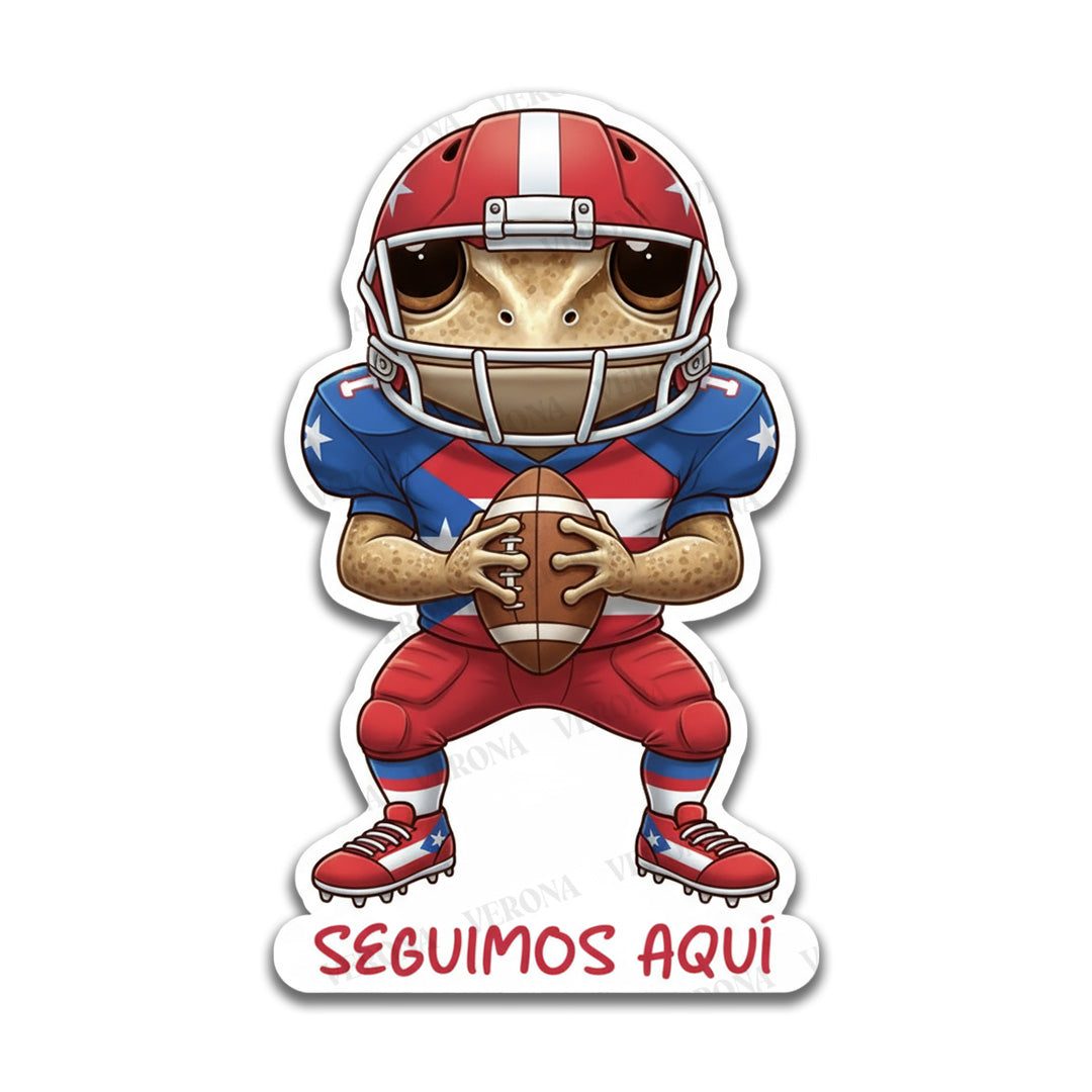 PRE-ORDEN| Seguimos Aquí SuPRbowl Edition (Sticker Laminado)
