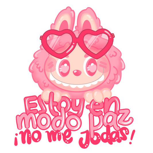 Estoy en Modo Paz (Sticker Laminado)