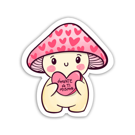 Ámate a ti misma (Sticker Laminado)