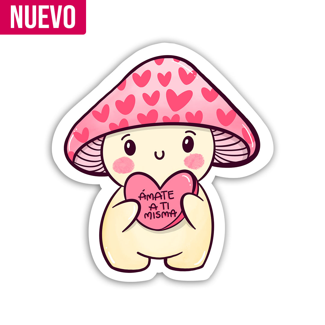 Ámate a ti misma (Sticker Laminado)