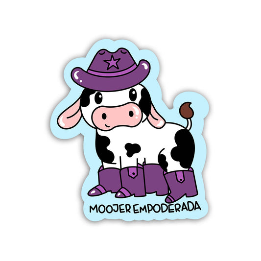 Moojer Empoderada (Sticker Laminado)