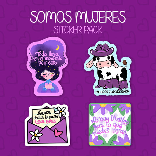 Somos Mujeres Sticker Pack